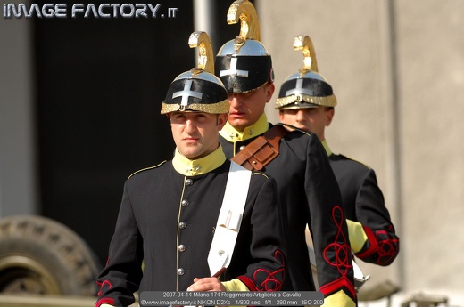 2007-04-14 Milano 174 Reggimento Artiglieria a Cavallo